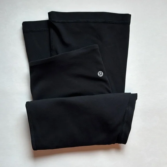 Lululemon Align Black leggings mini flares - Picture 2 of 2